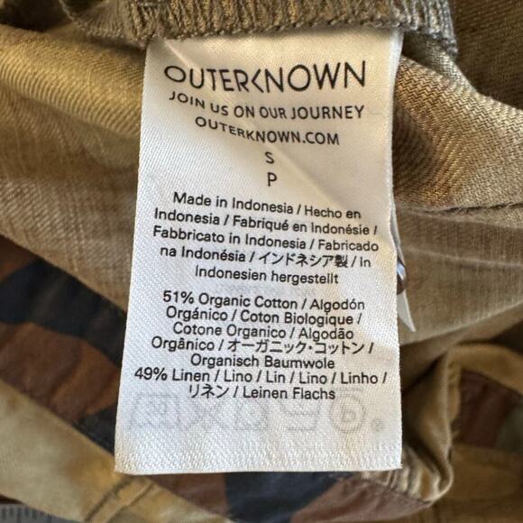 NWT OUTERKNOWN Army Green Camo S.E.A. Jumpsuit One Piece Size Small MSRP $228 - Picture 9 of 16